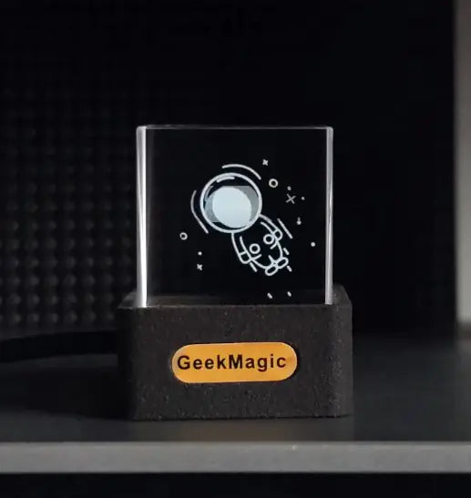 Mini Transparent Clock