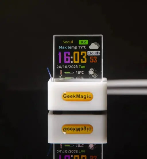Mini Transparent Clock